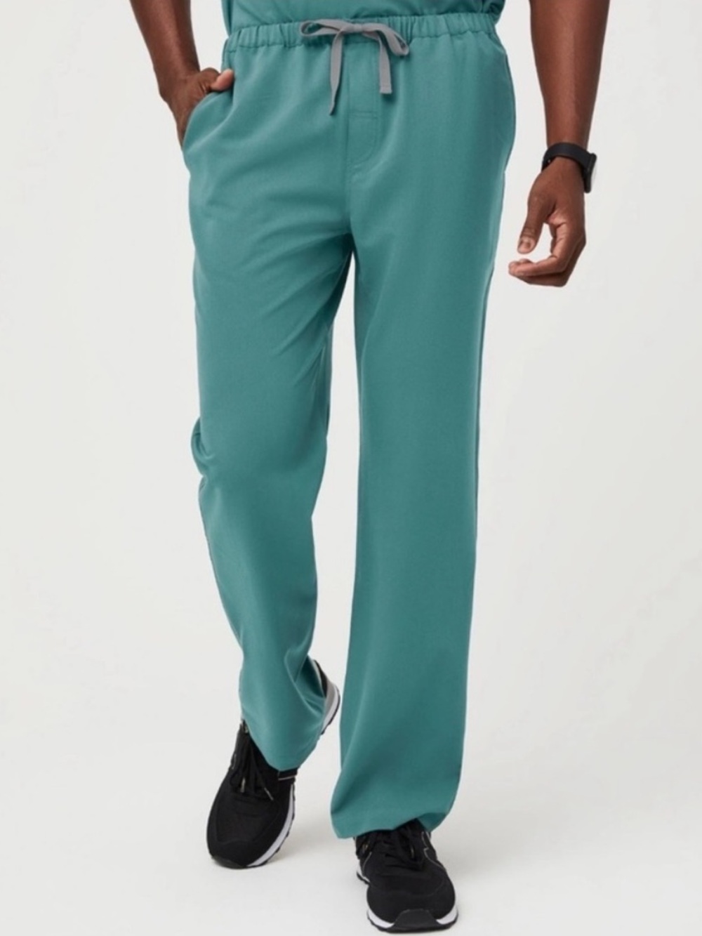 Figs TALL Pisco Scrub Pants Hydrogreen Blue Medium